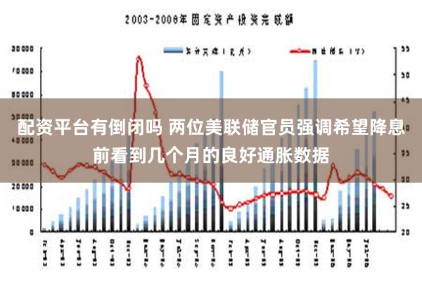 配资平台有倒闭吗 两位美联储官员强调希望降息前看到几个月的良好通胀数据