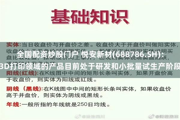 全国配资炒股门户 悦安新材(688786.SH)：3D打印领域的产品目前处于研发和小批量试生产阶段