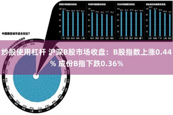 炒股使用杠杆 沪深B股市场收盘：B股指数上涨0.44% 成份B指下跌0.36%